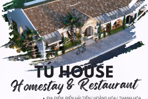 Thiết kế Tú House - Homestay & Restaurant Hải Tiến